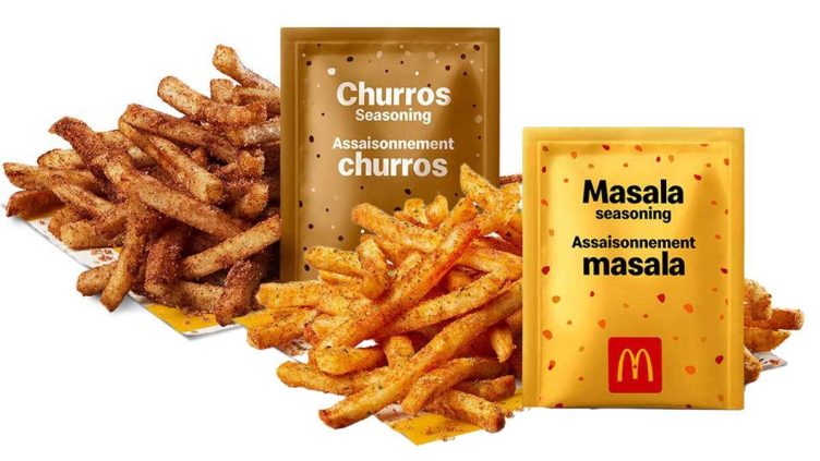 McDonald's Canada Debuts Churro And Masala Fries - Foodbeast