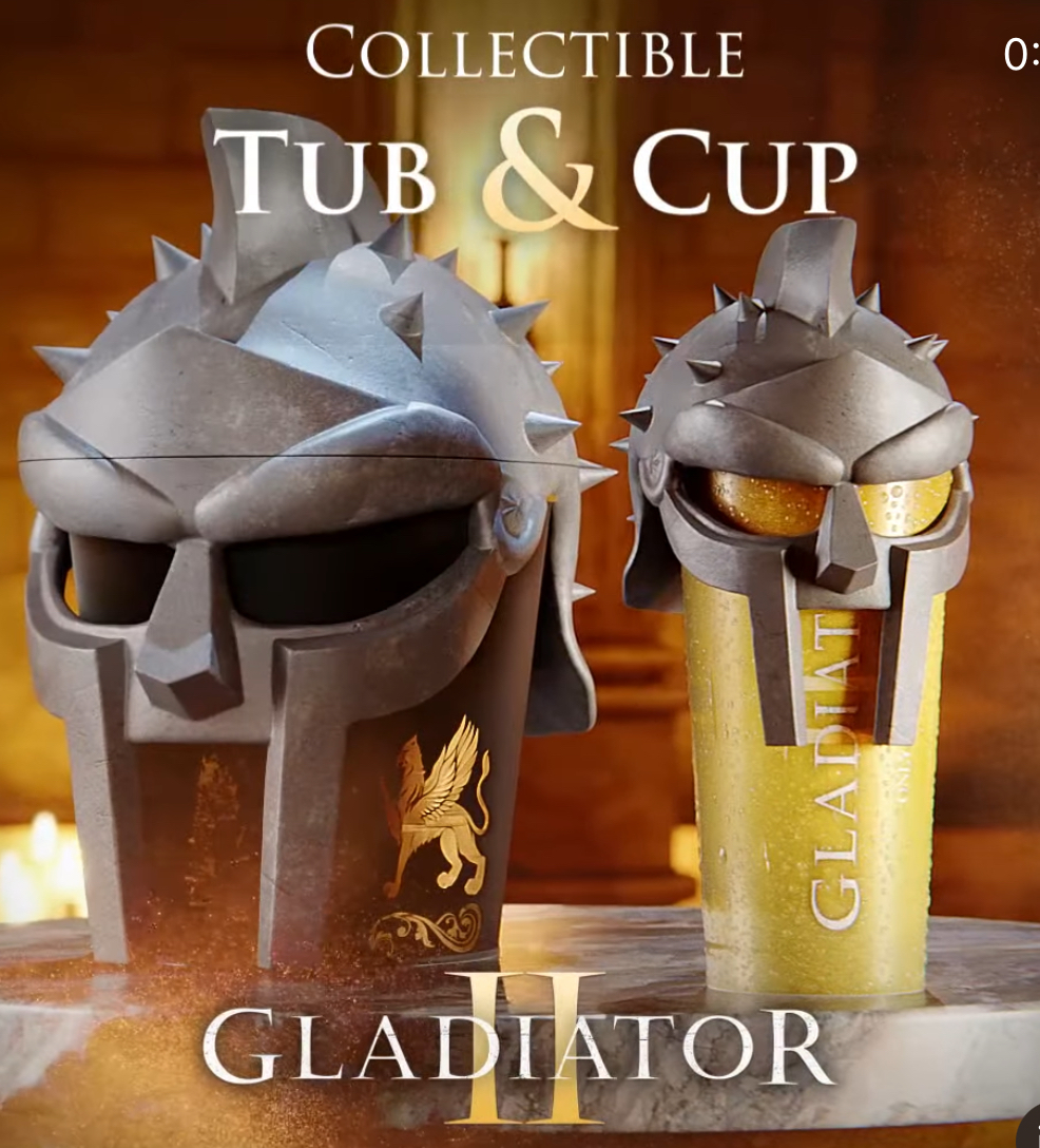 The New Gladiator II Popcorn Bucket Has Fans Seeing MF DOOM’s Iconic ...