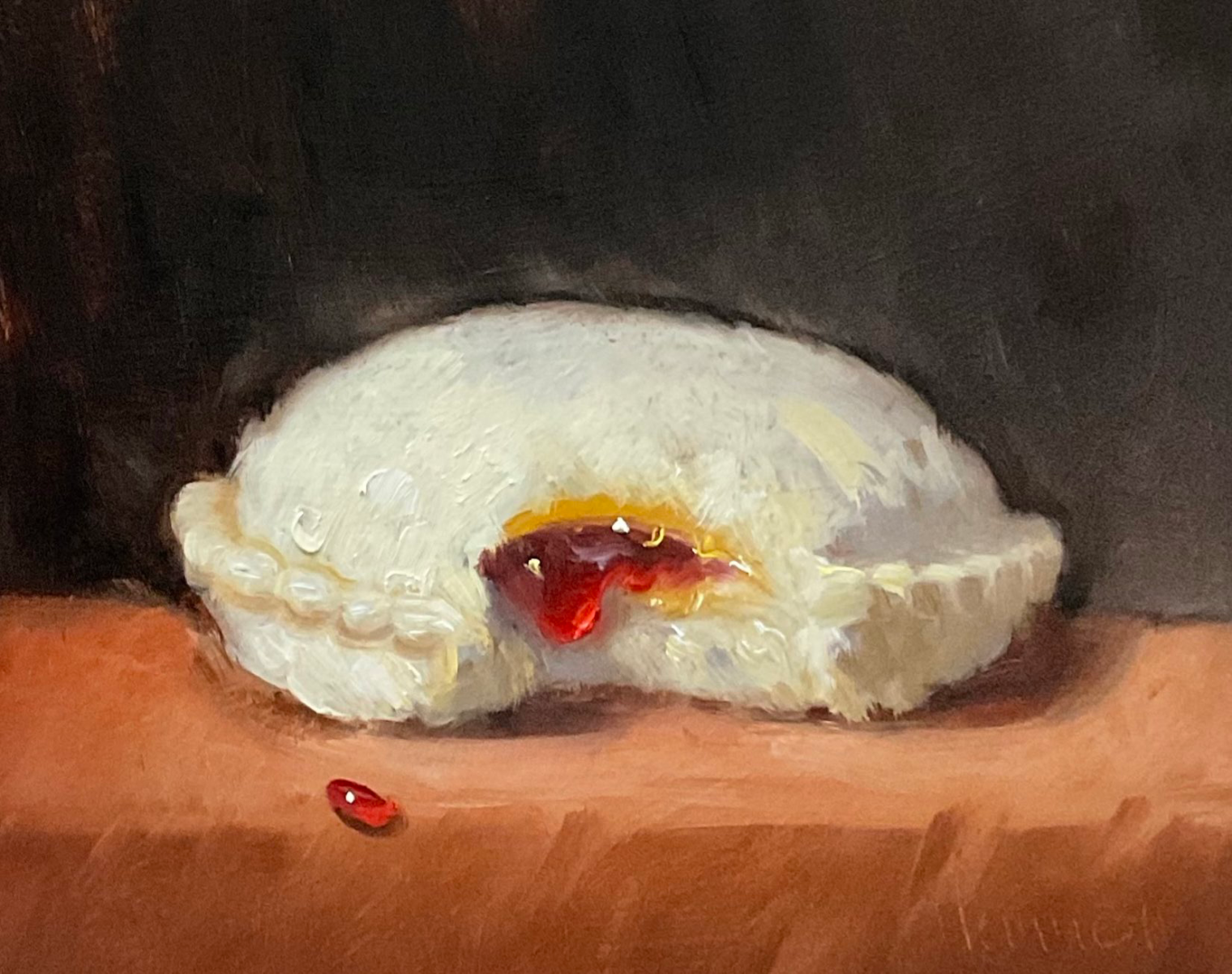 This Oil Painting Of An Uncrustable Just Sold For Thousands Of Dollars ...