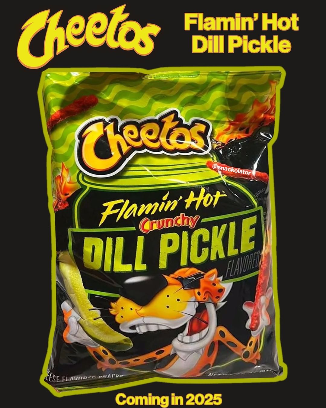 Is Cheetos Launching A Flamin' Hot Dill Pickle Flavor? FoodBeast