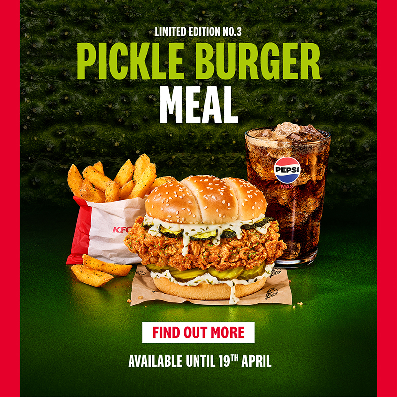 KFC UK Pickle Mania