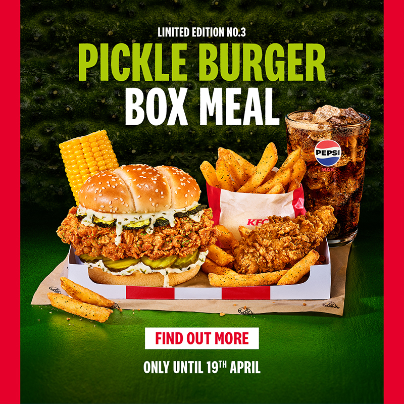 KFC UK Pickle Mania