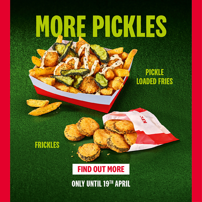 KFC UK Pickle Mania