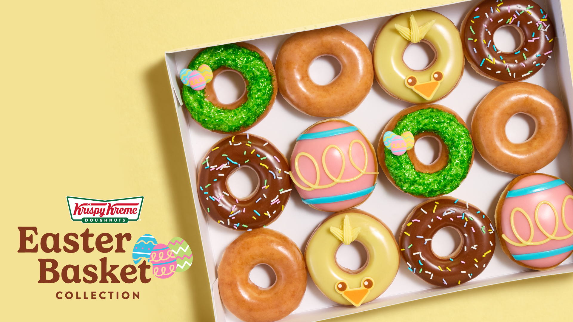 Krispy Kreme Announces Easter Basket Doughnut Collection