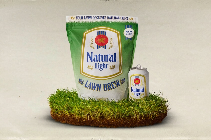Natural Light Lawn Brew