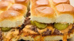 Mukbang Burger Sliders on King's Hawaiian Rolls available now at Ruby Tuesdays.