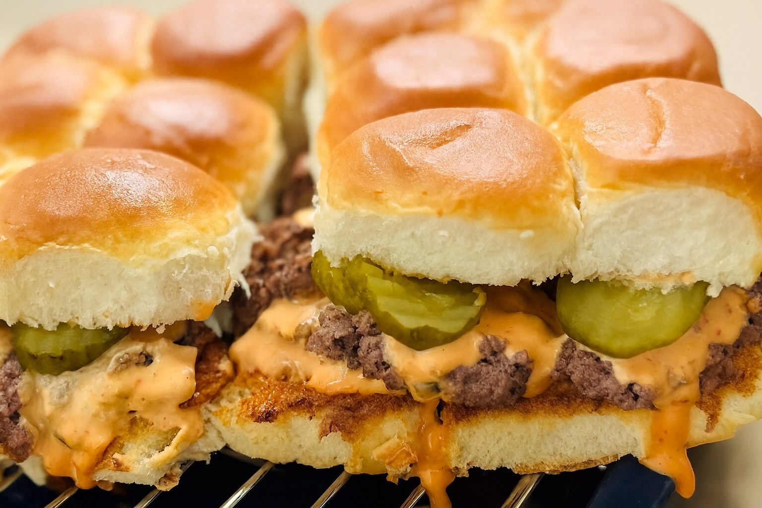 Mukbang Burger Sliders on King's Hawaiian Rolls available now at Ruby Tuesdays.