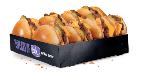 Smashed Jack Sliders Arrive At Jack in the Box For Its 75th Anniversary