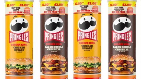 Burger King and Pringles are teaming up to drop a new burger-inspired chip collab in the UK next month.
