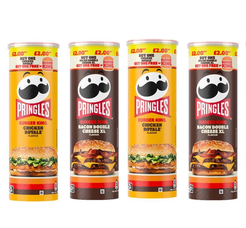 Burger King and Pringles are teaming up to drop a new burger-inspired chip collab in the UK next month.