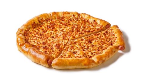 Pizza Hut Canada Debuts Hot Dog Stuffed Crust Pizza For Baseball Season