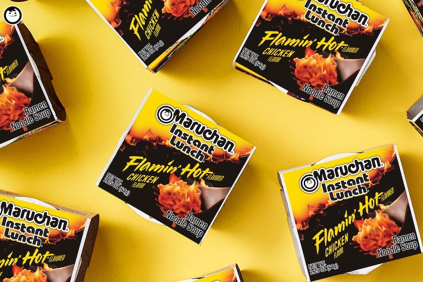 Maruchan's New Flamin’ Hot Instant Lunch Inspired By Viral Hack