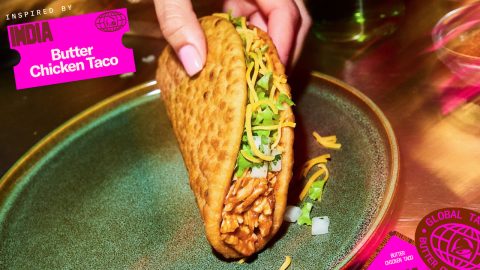 Taco Bell Butter Chicken Taco