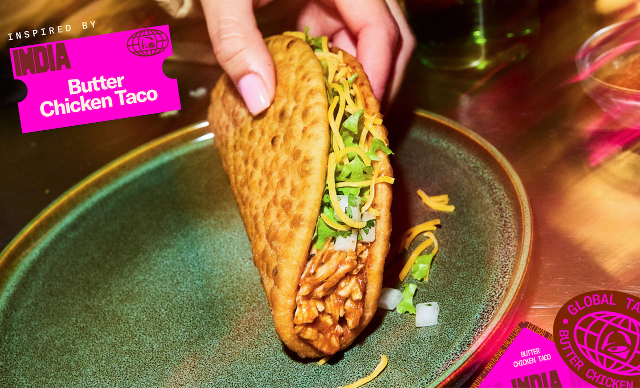 Taco Bell Butter Chicken Taco