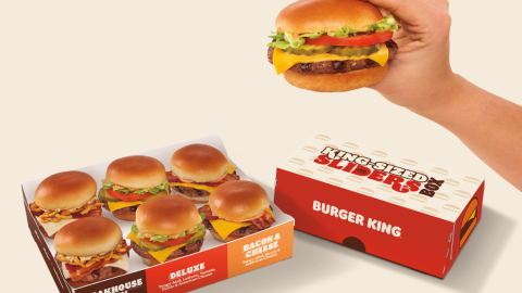 Burger King Is Testing A King Size Sliders Box That Lets You Build Your Own Combo