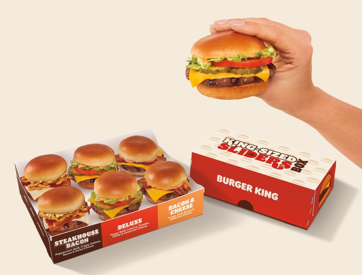 Burger King Is Testing A King Size Sliders Box That Lets You Build Your Own Combo