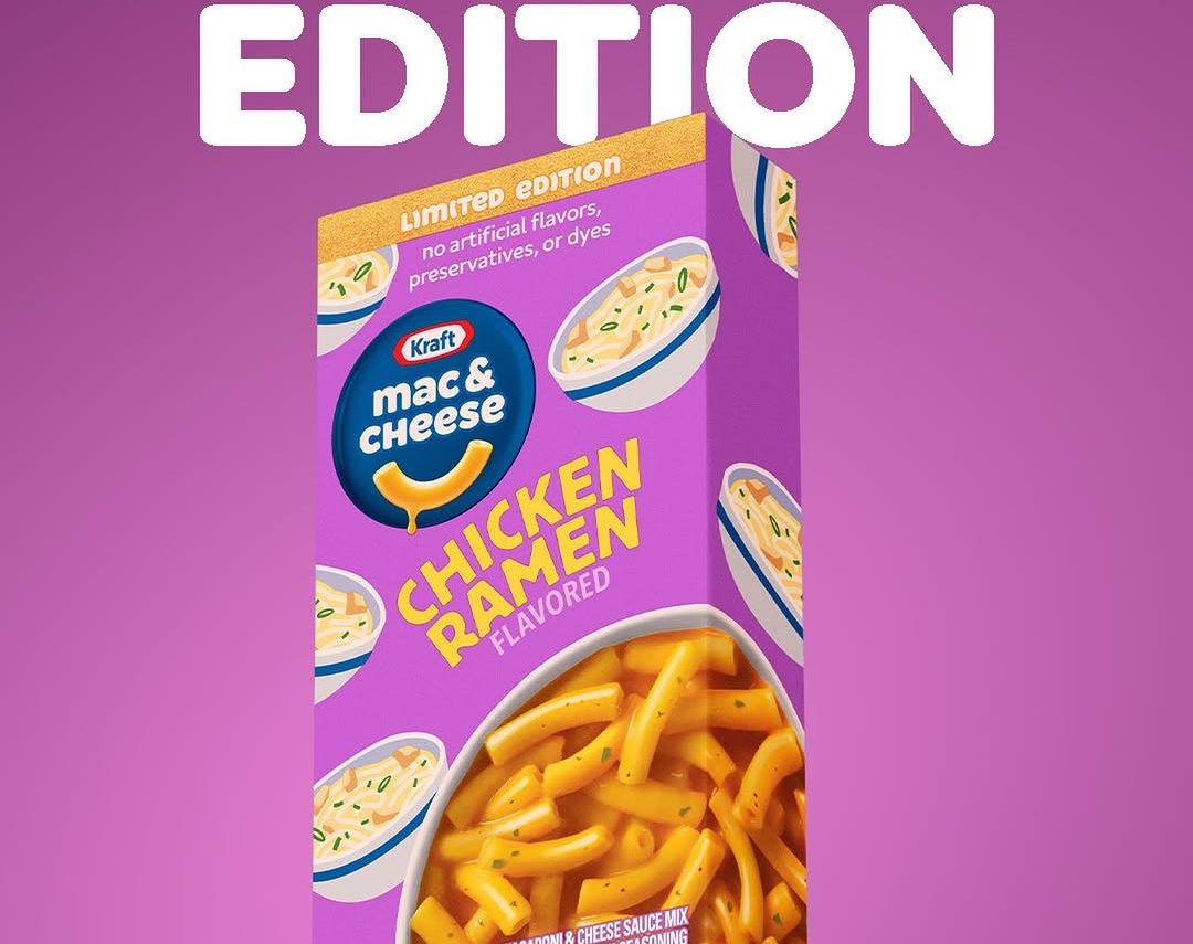 Kraft Turns Chicken Ramen Into Mac And Cheese Flavoring