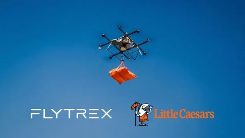 Little Caesars Tests Drone Pizza Delivery