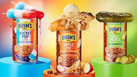 Bush’s New Bean Flavors Include Rocket Pop, Apple Pie, And Dill Pickle