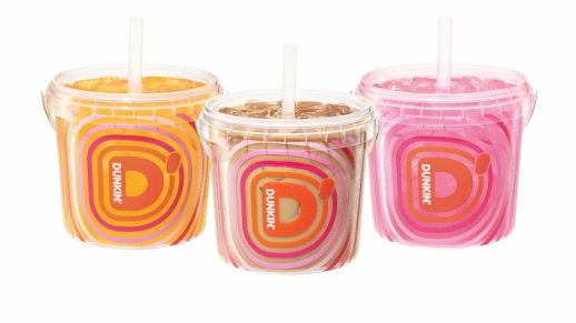 Dunkin's 42oz Beverage Buckets Are Set To Go Nationwide