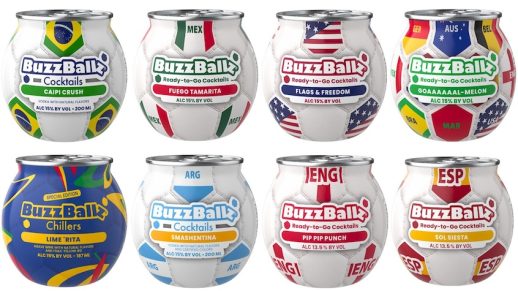 BuzzBallz Drops World Cup-Inspired ‘SoccerBallz’ Flavors