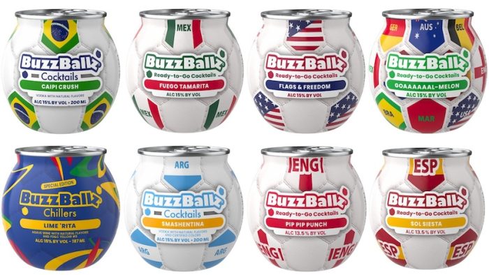 BuzzBallz Drops World Cup-Inspired ‘SoccerBallz’ Flavors