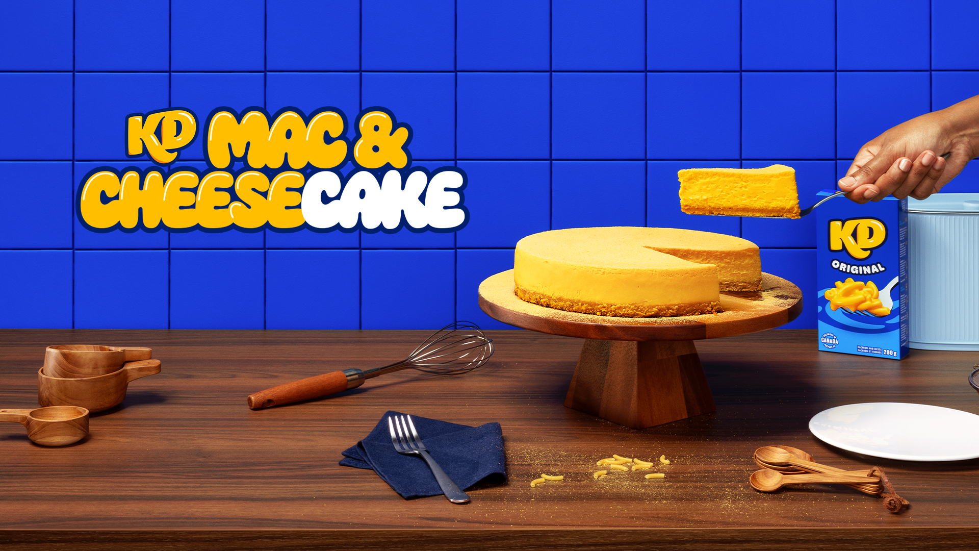 Kraft’s Wildest Creation Yet Is A Mac And Cheesecake