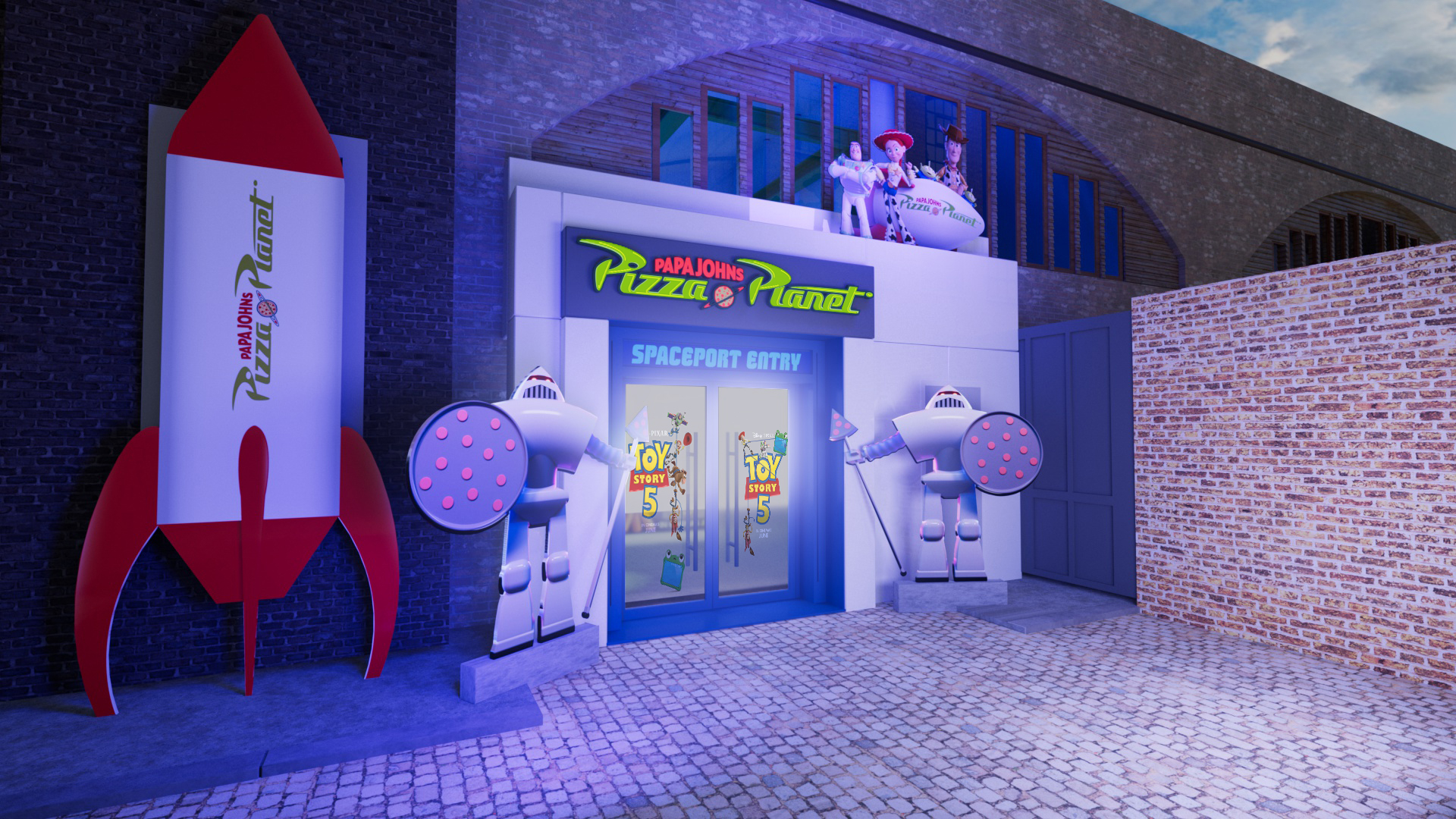‘Toy Story’ Fans Can Finally Visit A Real-Life Pizza Planet
