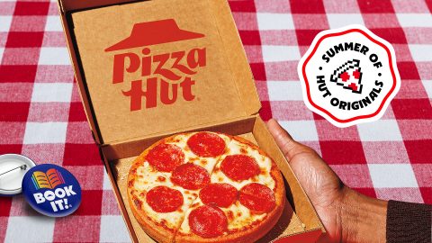 Pizza Hut's BOOK IT! Returns With Free Personal Pan Pizzas