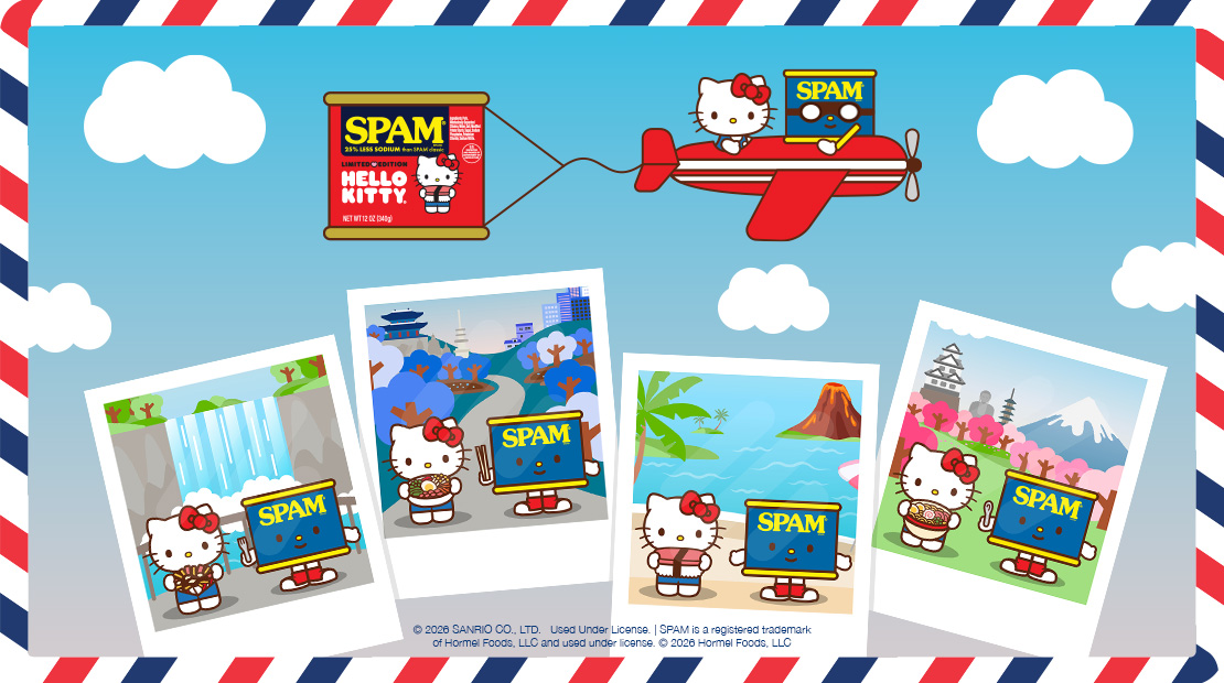 SPAM And Hello Kitty Team Up For A Musubi-Inspired Collection
