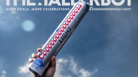 Coors' New 'Tallerboy' Holds Three Beers For World Cup Watch Parties