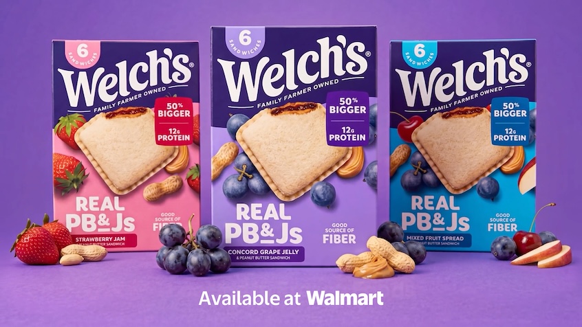 Welch's Is Challenging Uncrustables With A Bigger PB&J