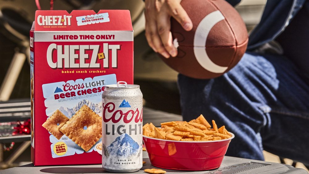 Cheez-It Teams With Coors Light For Its First-Ever Beer Collab