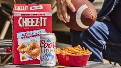 Cheez-It Teams With Coors Light For Its First-Ever Beer Collab