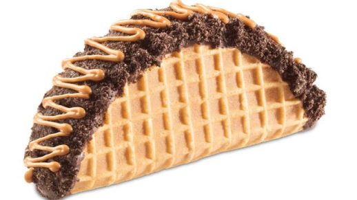 OREO And Reese's Team Up Inside Cold Stone's New Ice Cream Taco