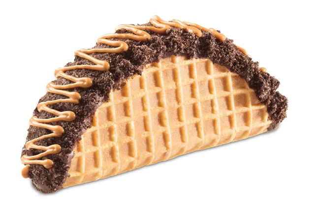 OREO And Reese's Team Up Inside Cold Stone's New Ice Cream Taco