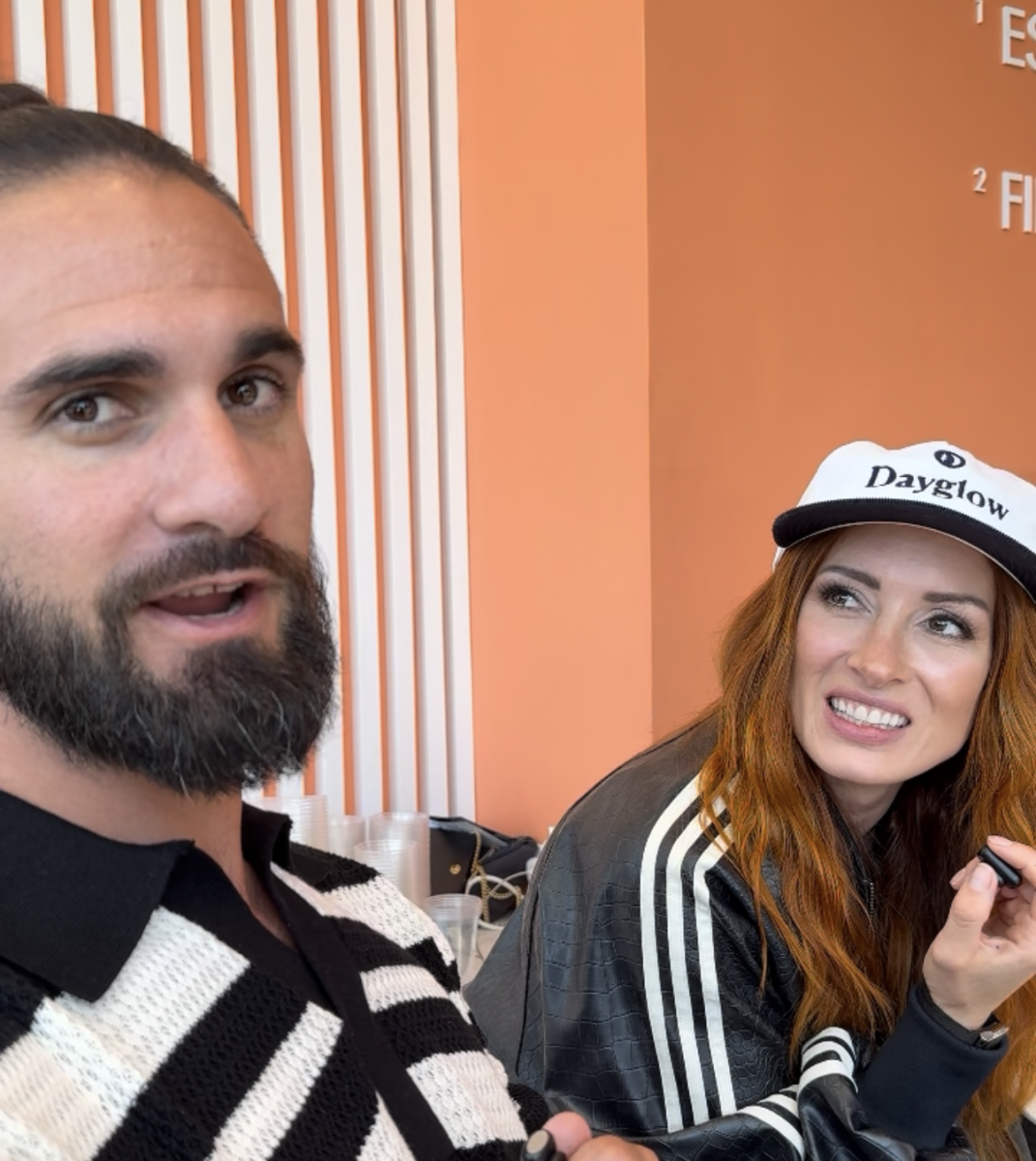 Seth Rollins And Becky Lynch Share Their Favorite Food Cities, Waffle House Orders, And WWE Road Trip Eats