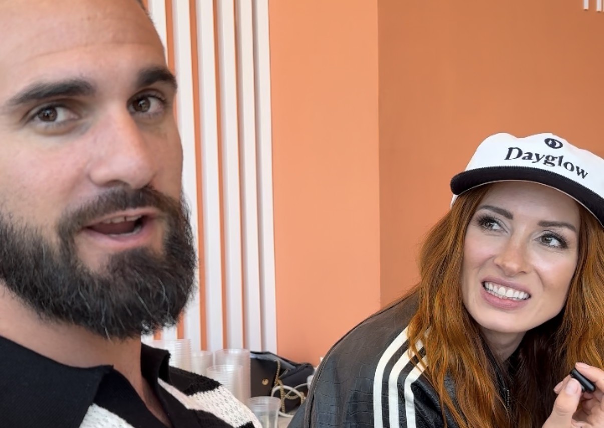 EXCLUSIVE: Seth Rollins And Becky Lynch Share Their Favorite Food Cities, Waffle House Orders, And WWE Road Trip Eats