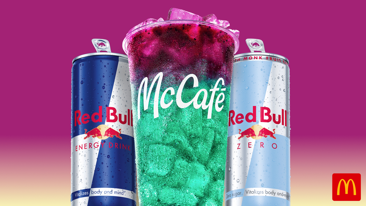 McDonald's Is Teaming Up With Red Bull For Its Latest Menu Upgrade