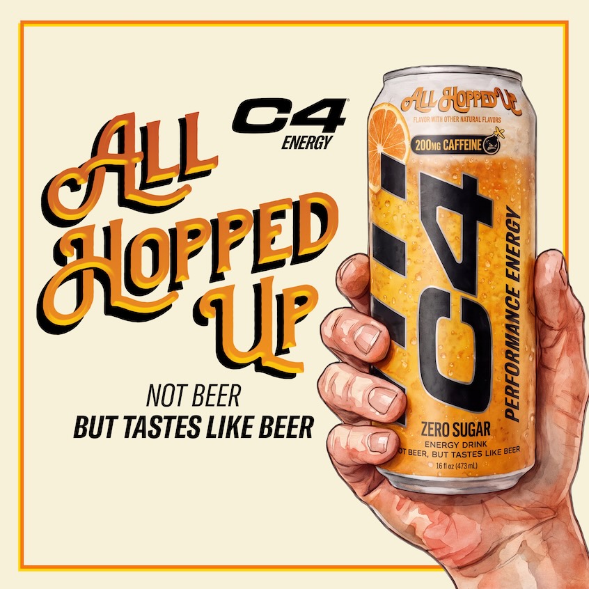 C4 Just Made A Beer-Flavored Energy Drink