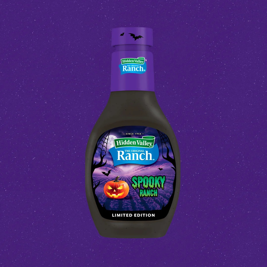 Hidden Valley Is Turning Its Ranch Black For Halloween