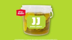 Jimmy John’s Is Serving Its New Pickles By The Bucket