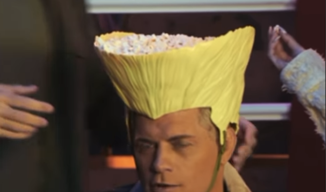 The Street Fighter Popcorn Bucket Is Gloriously Obnoxious Headwear