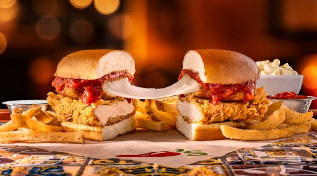 Chili's Keeps Its Hot Streak Going With A New Seriously Cheesy Chicken Sandwich