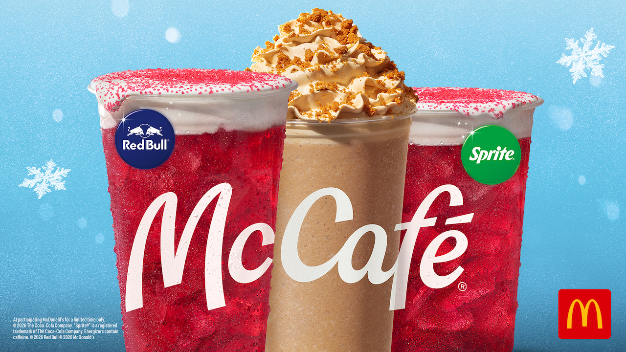 McDonald's Is Putting A Holiday Twist On Sprite, Red Bull, And Coffee